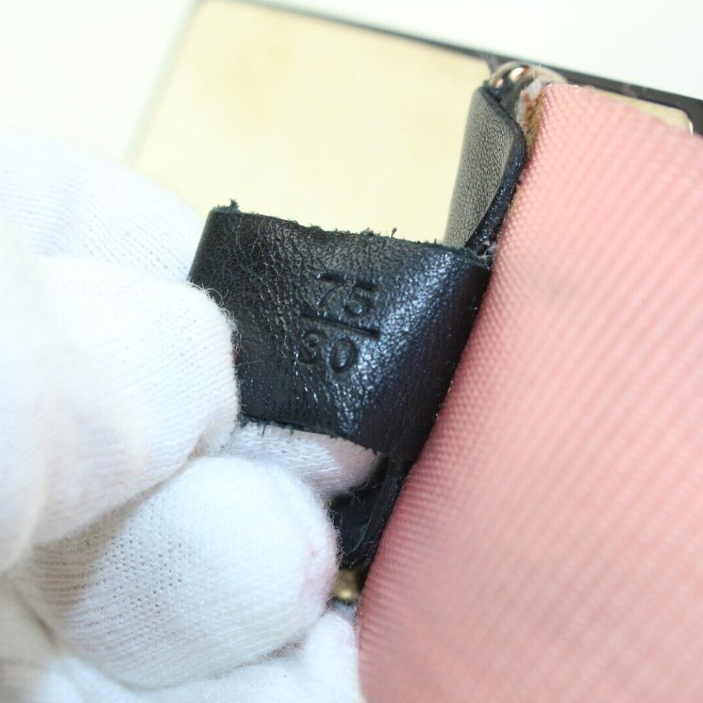 Chanel 04P Size 75/30 Pink Cassette Tape Belt 1CC615K - Picture 3 of 12